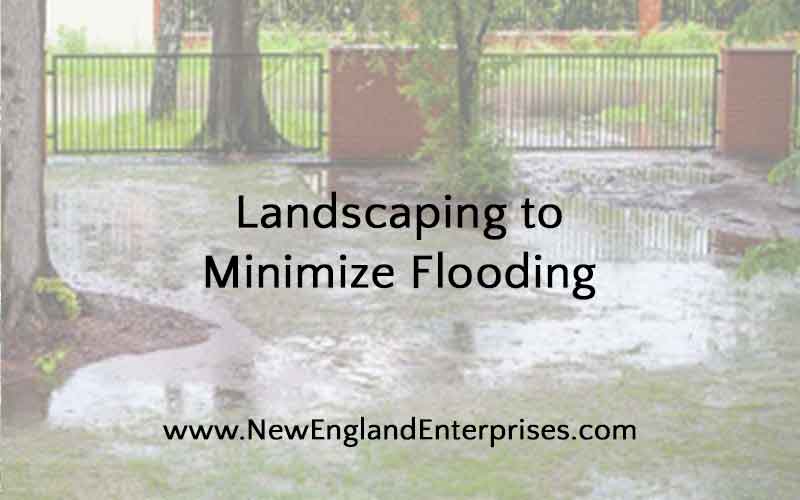 Landscaping to Minimize Flooding