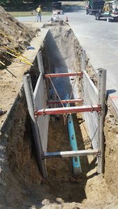 Trench Excavation Safety System