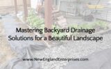 Mastering Backyard Drainage Solutions for a Beautiful Landscape