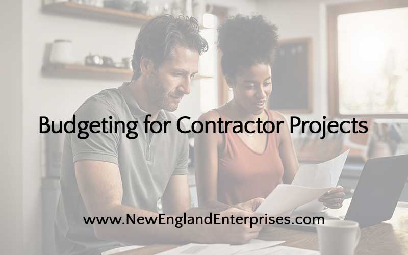 Budgeting for Contractor Projects