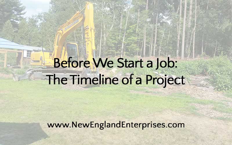 Landscape Construction - Timeline of a Project