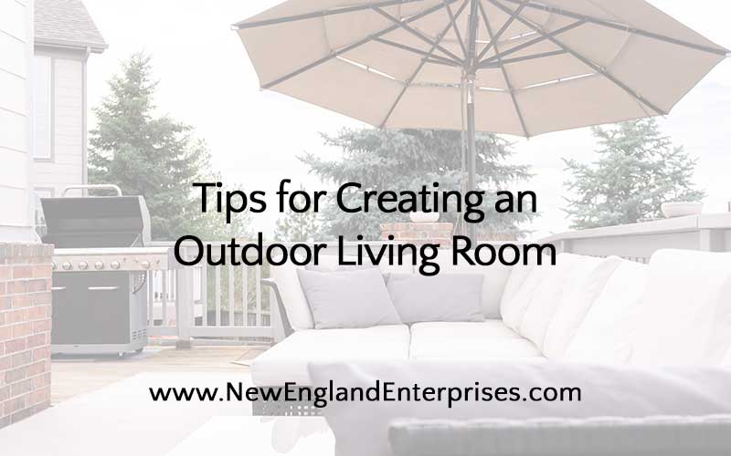 Tips for Creating an Outdoor Living Room
