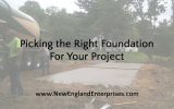 Picking the Right Foundation For Your Project