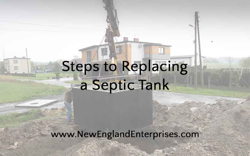 replacing a septic tank