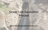 Sewer Line Excavation Process