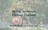 Spring Landscape Cleanup Checklist