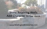 Stone Retaining Walls Add Character to Your Yard